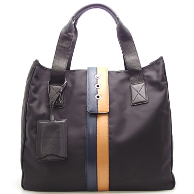 TOD'S ダブルストライプ トートバッグ