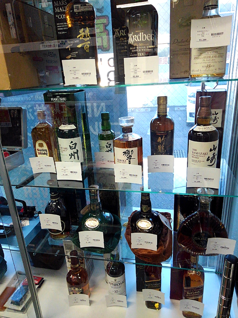 お酒コーナー